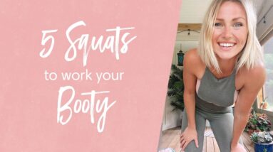5 Amazing Squat Exercises to Strengthen Your Glutes