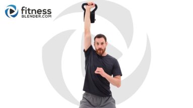 Quick Sweat Kettlebell and Jump Rope Workout - Strength and Cardio Workout