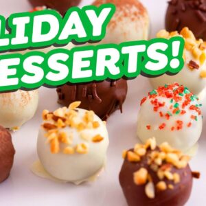 3 Easy Holiday Desserts – Truffles, Cake & Trifles!