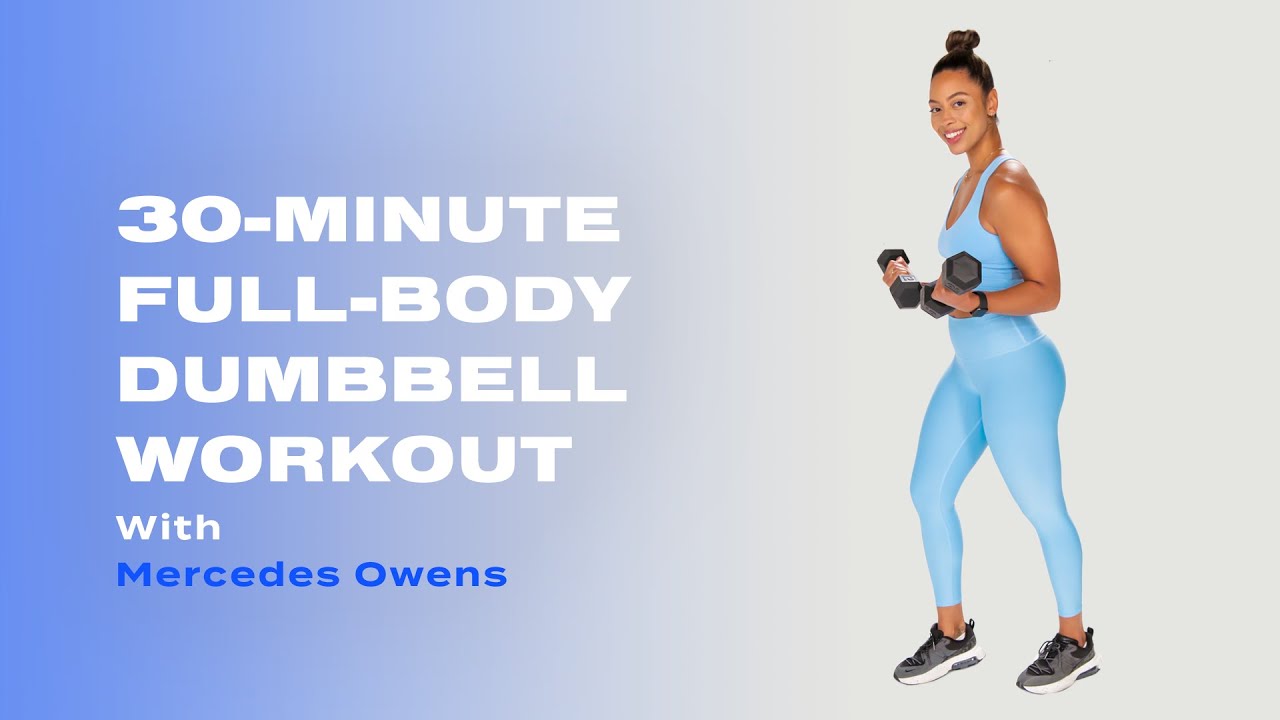 30Minute FullBody Dumbbell Workout With Mercedes Owens(01)