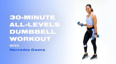 Hit Your Strength-Training Goals With This 30-Minute All-Levels Dumbbell Workout | POPSUGAR FITNESS