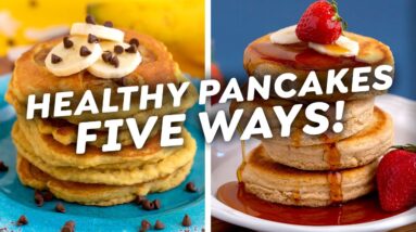 Healthy Pancakes 5 Ways – Oat, Vegan, Keto & More!