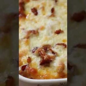 If you haven’t tried this Keto chicken casserole you are missing out! #shorts