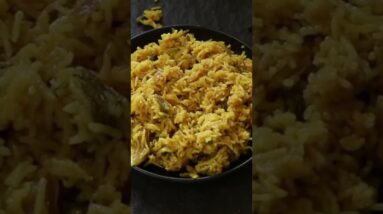Have you ever eaten or cooked a biryani? Try my recipe! #shorts #biryani #recipe
