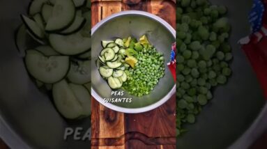 Mega Green Salad #shorts #greensalad #salad