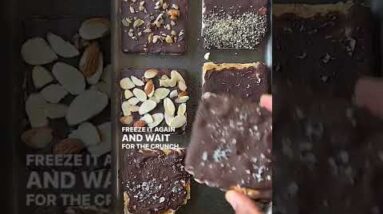 Chocolate Rice Cake Bars #shorts #ricecake #chocolate #recipe