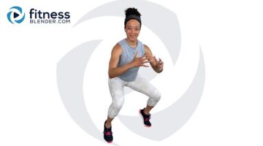 Quick Bodyweight HIIT with Active Recovery Intervals