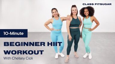 10-Minute Beginner’s HIIT Routine to Kick-Start Your Day | POPSUGAR Fitness