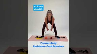 Lower-Body Resistance-Cord Exercises to Mix Up Your Routine | POPSUGAR Fitness