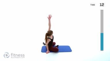 Active Stretch Flow for Hips, Core, and Lower Body: Gentle Stretches for Stress Relief + Bloopers