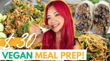 Budget Friendly Vegan Meal Prep Cause F This Economy (Vegan Meal Prep For $30)