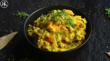 AMAZING Indian Chicken Lentils and Rice Dish (Chicken Dal Khichdi)