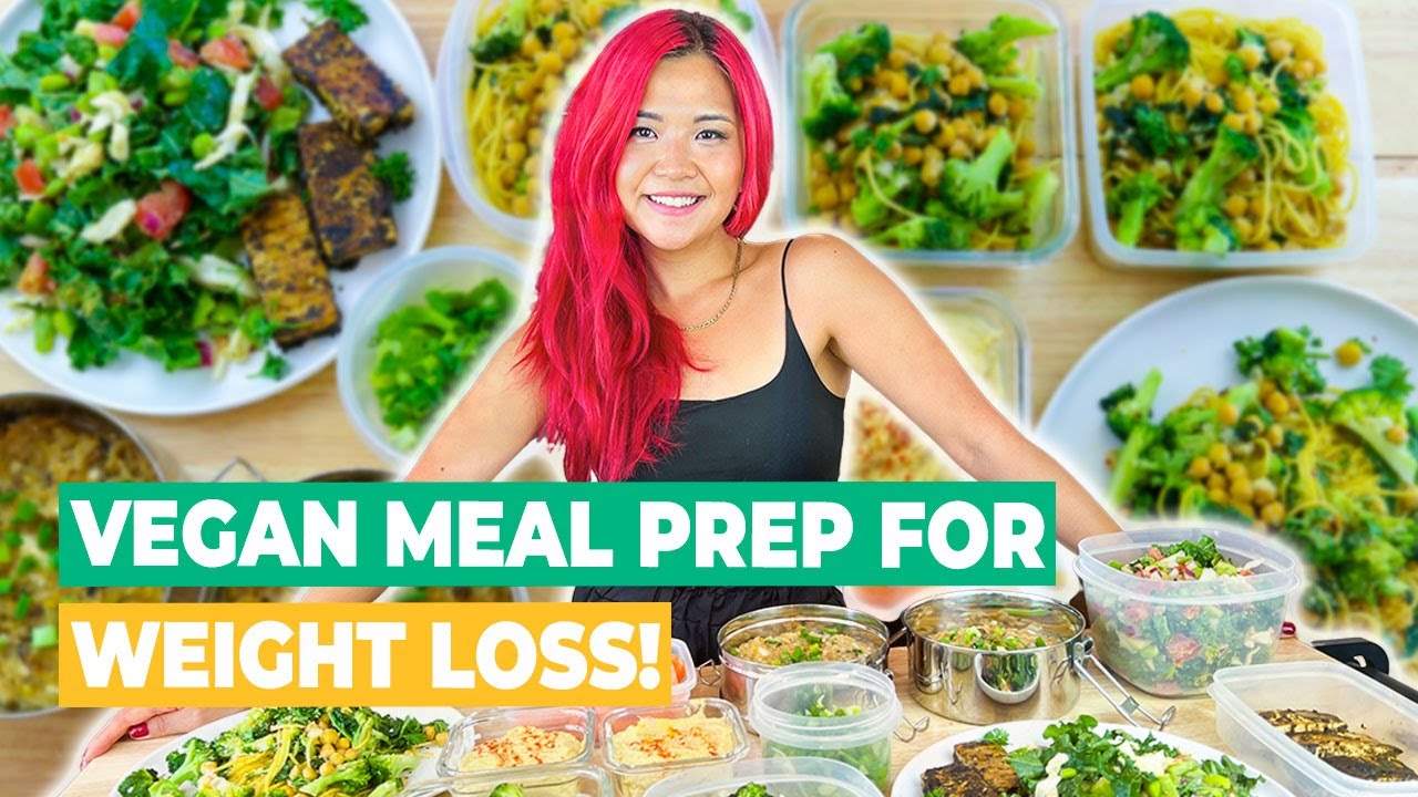 Vegan High Protein Meal Prep For Weight Loss! (Budget Friendly Plant ...