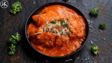 KETO RECIPE | Grilled Chicken In Red Pepper Sauce