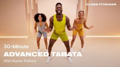 30-Minute No-Equipment Advanced Tabata With Raneir Pollard | POPSUGAR FITNESS
