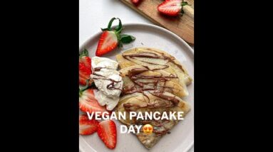 the best vegan crepes i've ever made