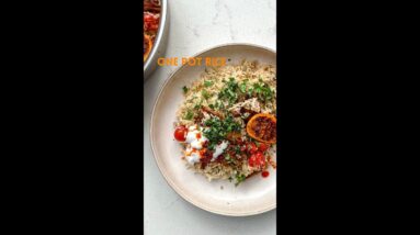 I made this in one pot and i'm obsessed with it