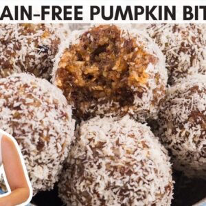 Pumpkin Protein Balls (No Oats)