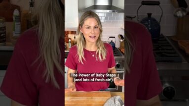 The Power of Baby Steps | healthy holiday tips #shorts