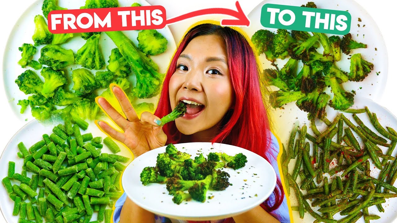 You'll Never Look At FROZEN VEGGIES The Same Way Again (Air Fryer