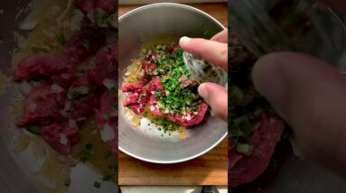 The ultimate Steak Tartare #shorts