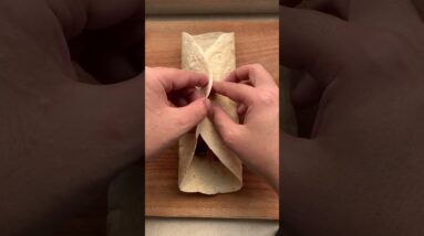 You wrap the beef in the tortilla and eat them both up