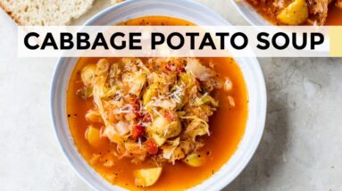 CABBAGE SOUP | better than the cabbage soup diet recipe