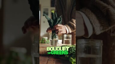 Make Your Greens Last Way Longer 👨‍🌾 like a bouquet 💐