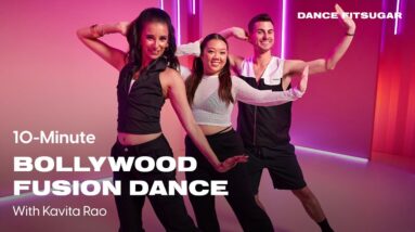 10-Minute Bollywood Fusion Dance Workout | POPSUGAR FITNESS