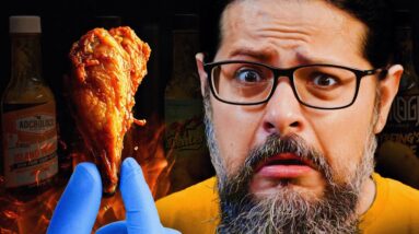 @licious_foods presents Trying the Hot Ones sauces challenge