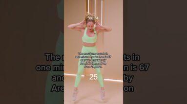 67 Jump Squats in One Minute | Can @formbynat break the world record?