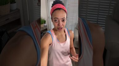 An exercise mindset tip from Tasha. ❤️ What you say to yourself during a workout matters!