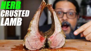 Cooking New Zealand 🇳🇿 lamb 🐑 rack for the first time