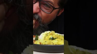 Have you ever had aloo bhaji? It's a yellow Indian potato dish