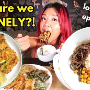 Home Cooked Korean Food MUKBANG (Vegan) & Loneliness Epidemic (Why are we so lonely?)