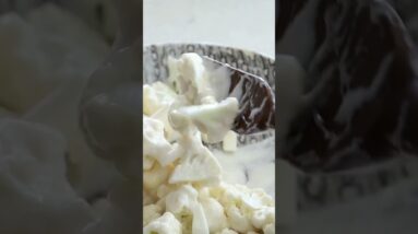 4 ingredient CAULIFLOWER WINGS #shorts