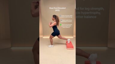 Front-Foot Elevated vs. Rear-Foot Elevated Split Squats