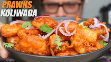 Meat India: Prawns Koliwada a MUCH LOVED dish from the city of Bombay in Maharashtra