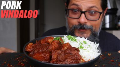 This dish tastes BETTER than butter chicken - PORK VINDALOO from Goa