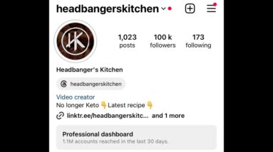 Celebrating 100k followers on Instagram