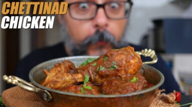 OVER 15 Spices to make this EPIC Chettinad Chicken Curry