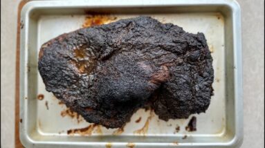 Slicing a beef 🥩 brisket LIVE!!!!