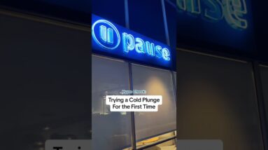 Take My First Cold Plunge With Me