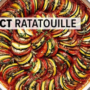 PERFECT RATATOUILLE RECIPE | Just Like The Disney Pixar Movie!