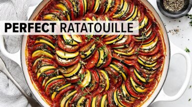PERFECT RATATOUILLE RECIPE | Just Like The Disney Pixar Movie!